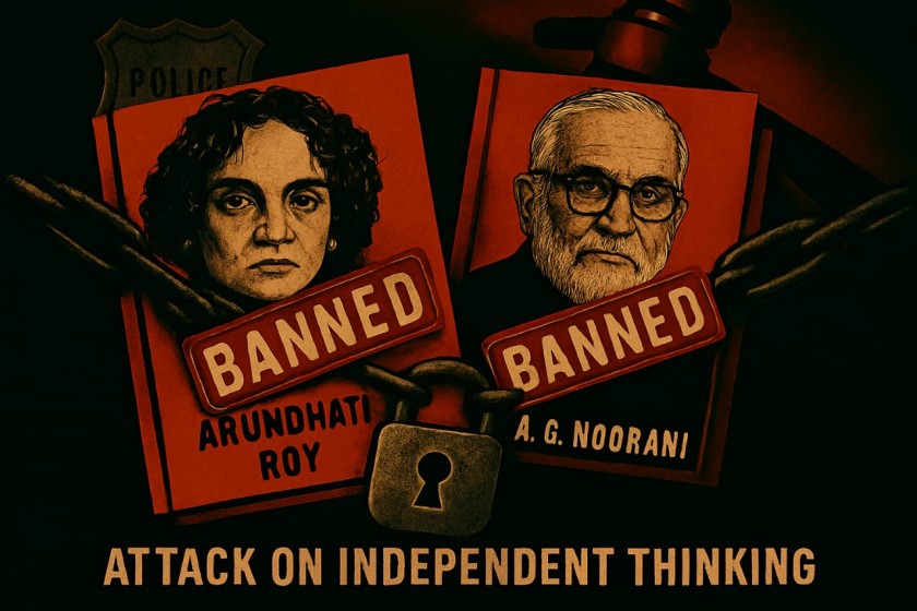 অরুন্ধতী রায় ও এ জি নুরানির বই নিষিদ্ধ, সমালোচকদের মতে এই পদক্ষেপ মুক্তচিন্তার ওপর আঘাত  